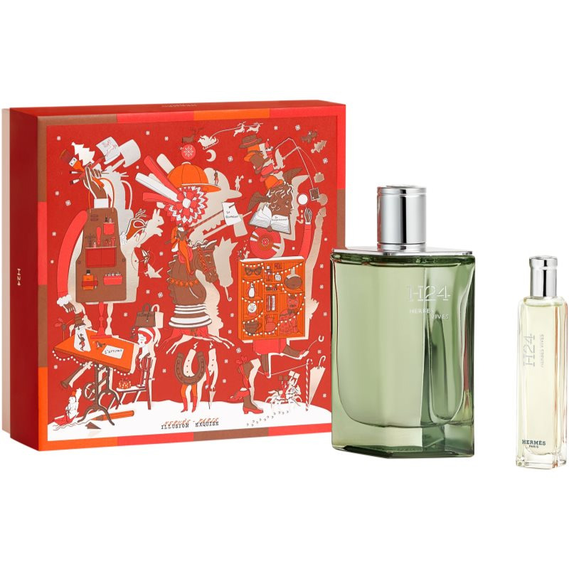 HERMÈS H24 Herbes Vives Eau de Parfum Set dárková sada pro muže
