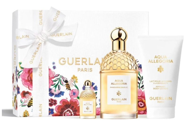 Guerlain Aqua Allegoria Mandarine Basilic - EDT 125 ml + tělové mléko 75 ml + EDT 7,5 ml
