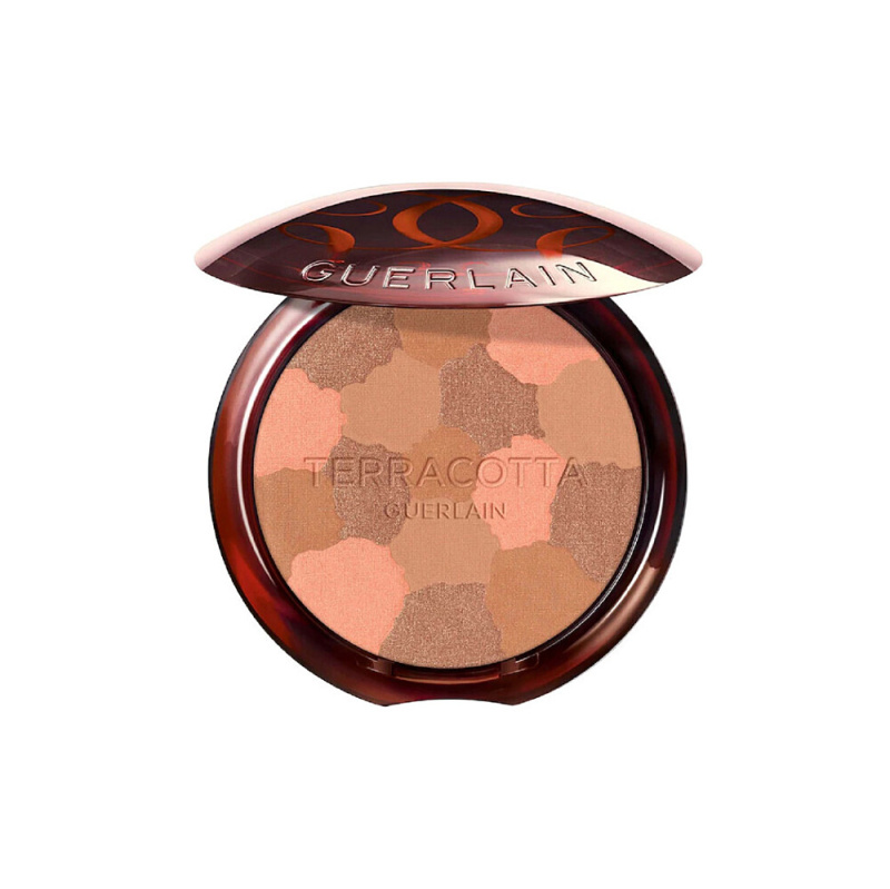 GUERLAIN Terracotta Light bronzující rozjasňující pudr plnitelný odstín 04 Deep Cool 10 g