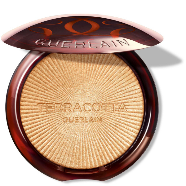 GUERLAIN Terracotta Luminizer bronzující rozjasňující pudr odstín 01 Warm Gold 7 g