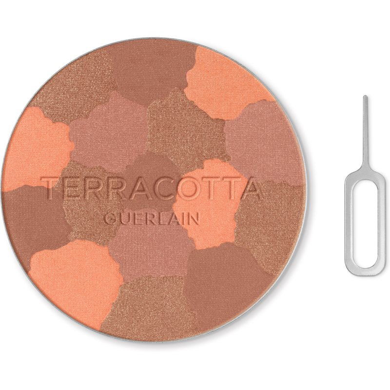 GUERLAIN Terracotta Light bronzující rozjasňující pudr náhradní náplň odstín 05 Deep Warm 10 g