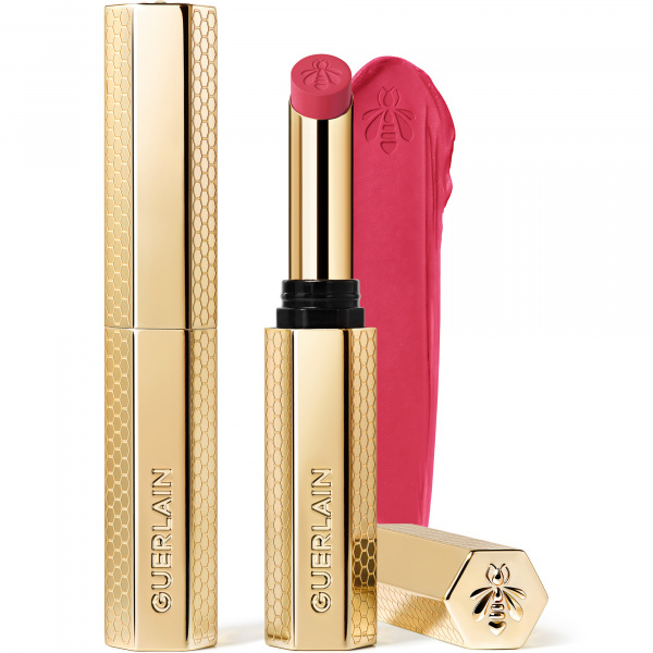 GUERLAIN KissKiss luxusní rtěnka s medem odstín 357 Sweet Cosmos 1.85 g