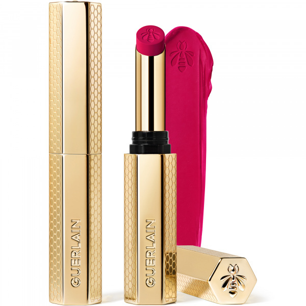 GUERLAIN KissKiss luxusní rtěnka s medem odstín 391 Vibrant Rose 1.85 g