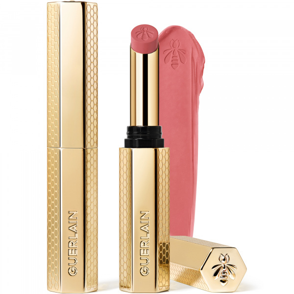 GUERLAIN KissKiss luxusní rtěnka s medem odstín 335 Light Rose 1.85 g