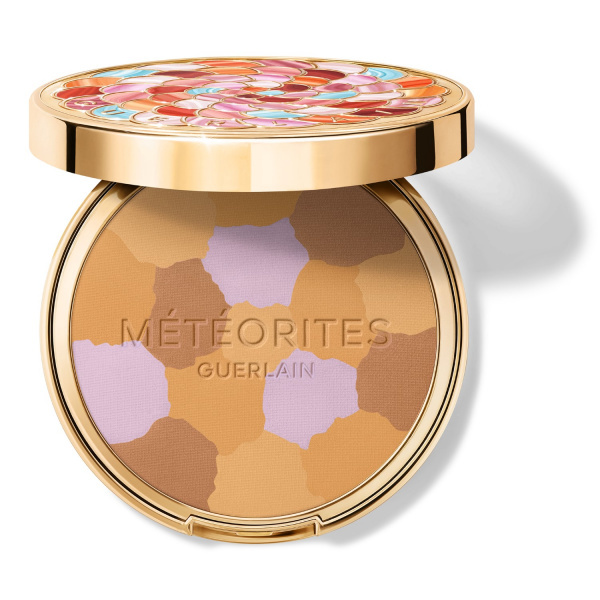 GUERLAIN Météorites Compact Mattifying Powder kompaktní pudr odstín 03 Warm Doré 8.5 g