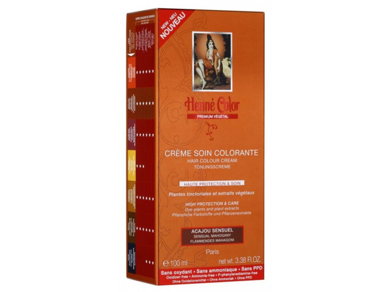 Henné Color Premium Végétal Tónovací přeliv Mahagon, 100ml