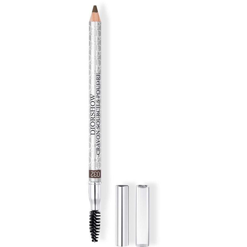 DIOR Diorshow Crayon Sourcils Poudre voděodolná tužka na obočí odstín 032 Dark Brown 1,19 g