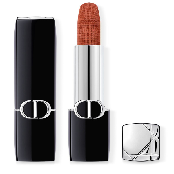 DIOR Rouge Dior dlouhotrvající rtěnka plnitelná odstín 539 Terra Bella Velvet 3,5 g