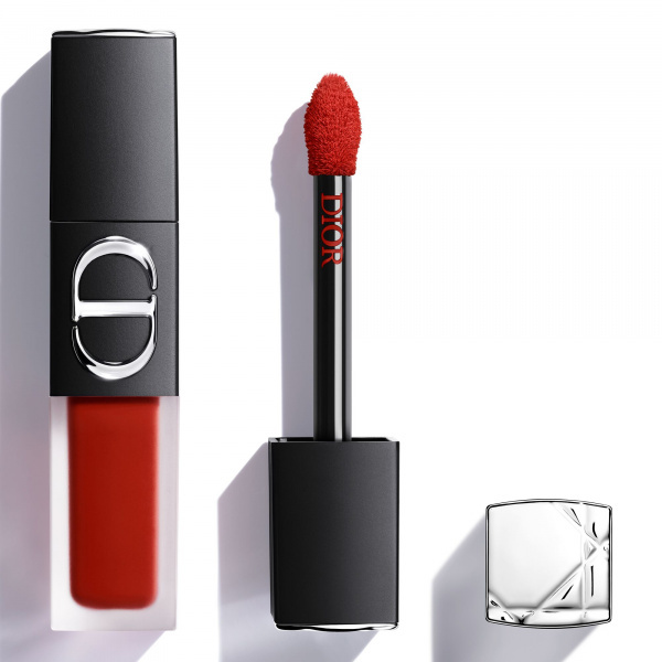 Dior Rouge Dior On Stage Ink Blur Matte tekutá rtěnka - 861 Bold In Red 6 ml
