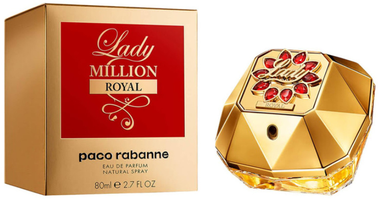 Rabanne Lady Million Royal parfémovaná voda pro ženy 80 ml