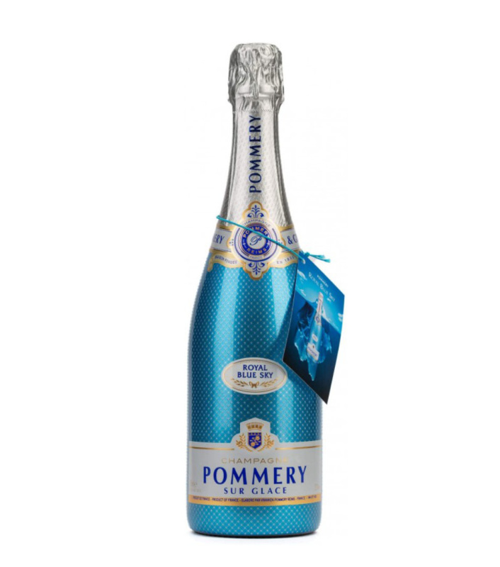 Pommery Royal Blue Sky Demi Sec 0,75l (holá lahev)