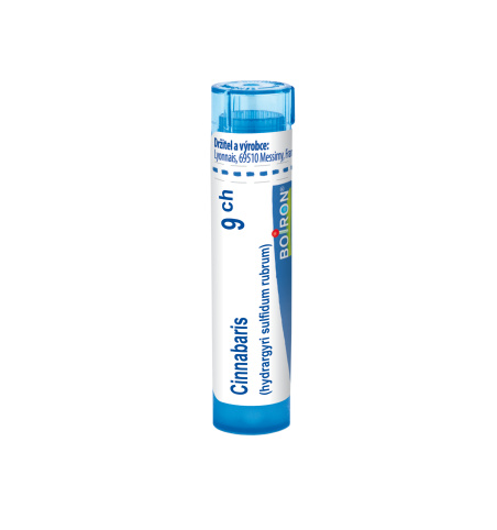 Boiron CINNABARIS CH9 granule 4 g