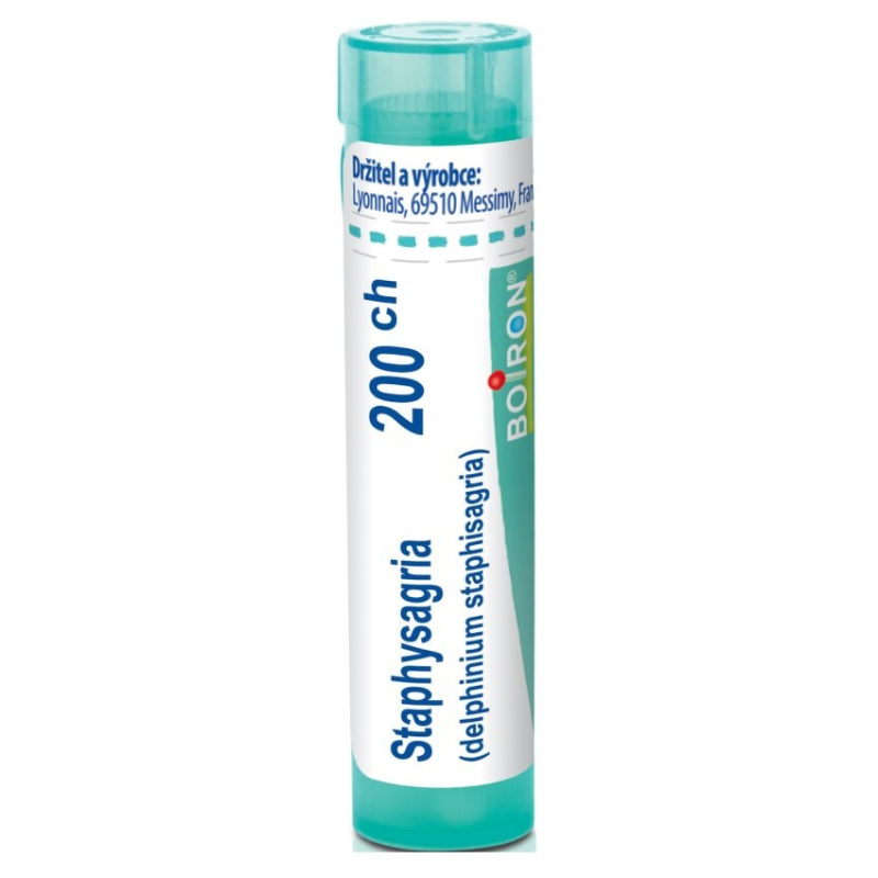 Boiron STAPHYSAGRIA CH200 granule 4 g