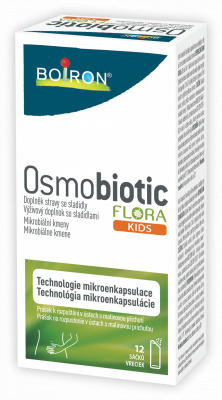OSMOBIOTIC FLORA Kids prášek k rozpuštění v ústech 12 sáčků