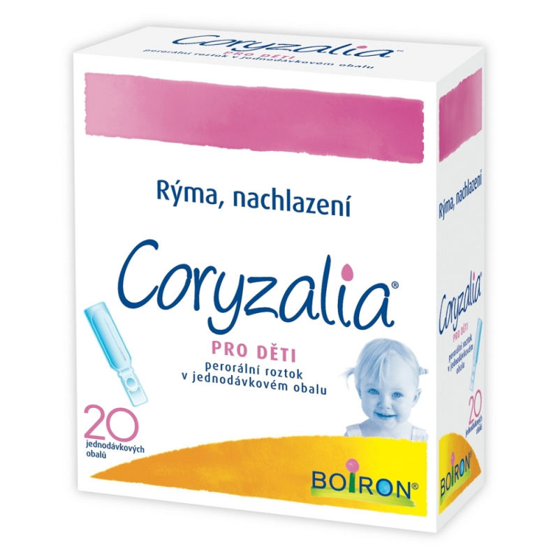 CORYZALIA PRO DĚTI Perorální roztok v jednodávkovém obalu 20X1ML
