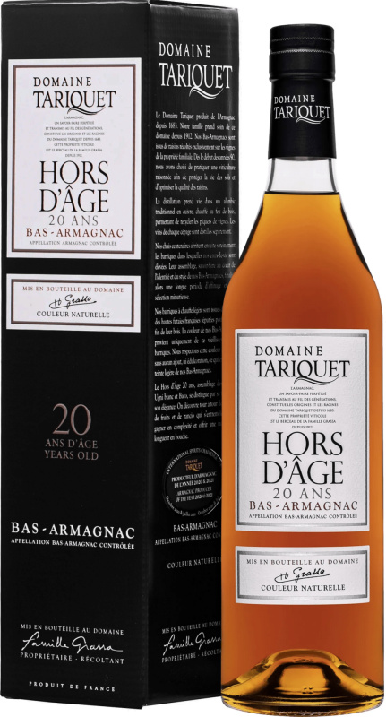 Tariquet Hors d´Age 20 letý 42% 0,7l