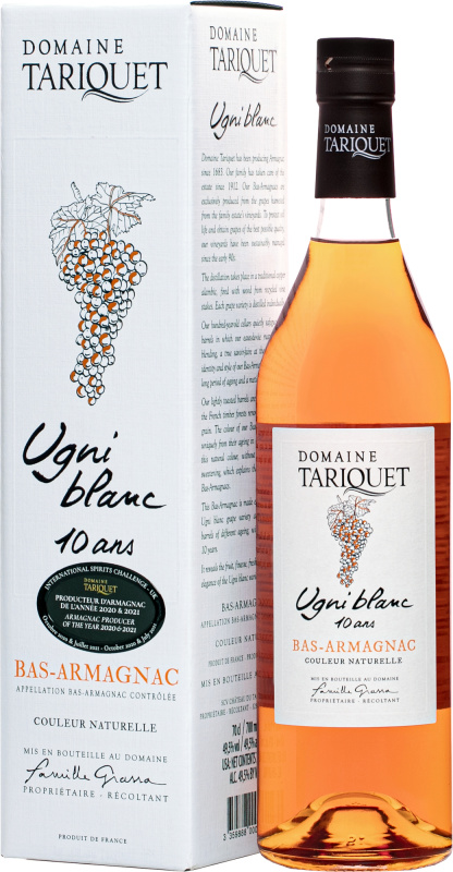 Tariquet Ugni Blanc 10 letý 49,5% 0,7l