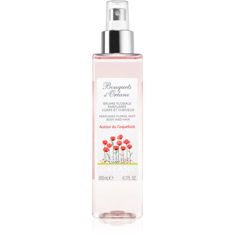 Orlane Bouquets d’Orlane Autour du Coquelicot osvěžující voda na tělo a vlasy pro ženy 200 ml