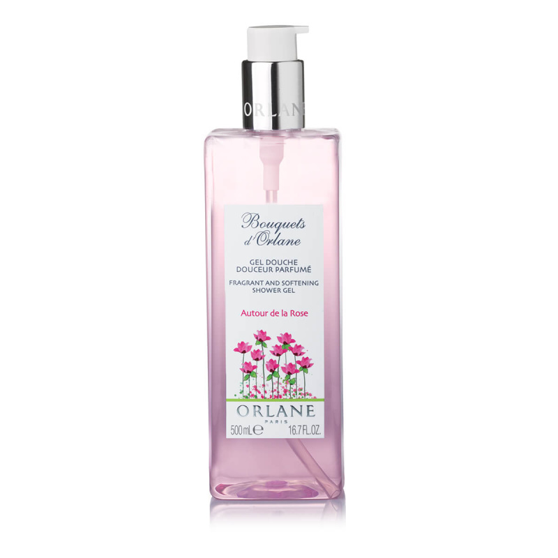 Orlane Bouquets d’Orlane Autour de la Rose osvěžující sprchový gel 500 ml
