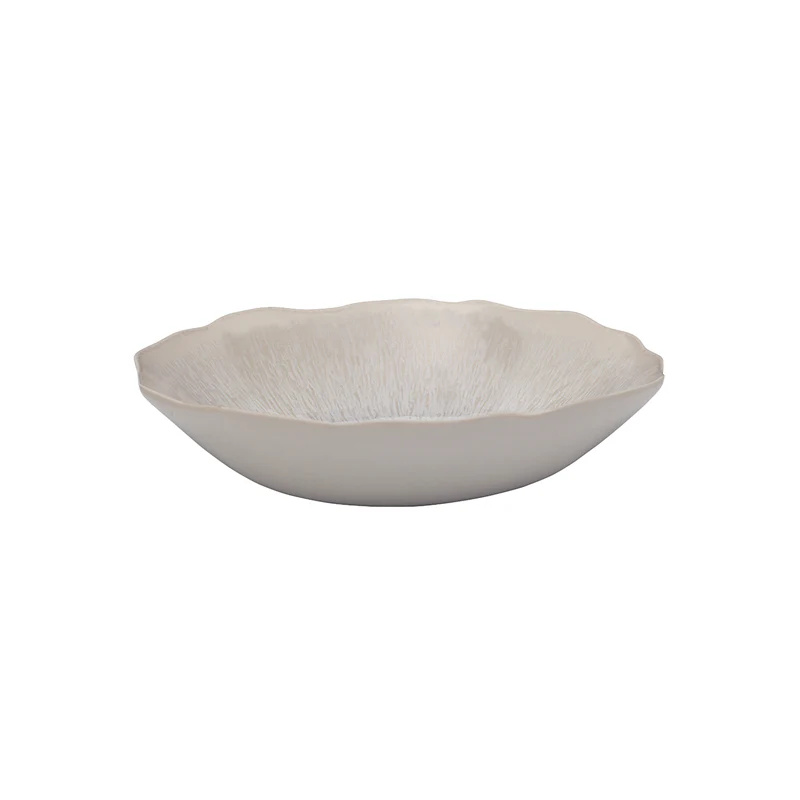 Jars Hluboký talíř Plume, Ø 21 cm, mléčně bílá Perle JA960771