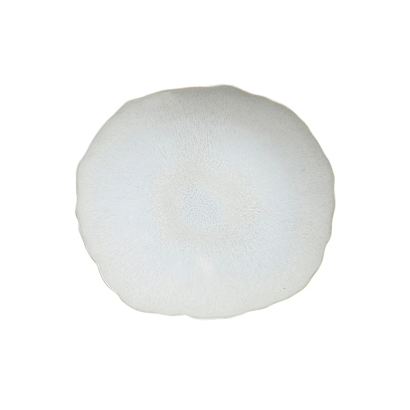 Jars Dezertní talíř Plume, Ø 22 cm, mléčně bílá Perle JA960772