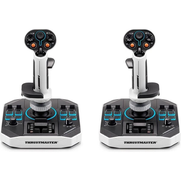 Thrustmaster HOTAS Warthog Dual Throttles 2960739 Černá/bílá