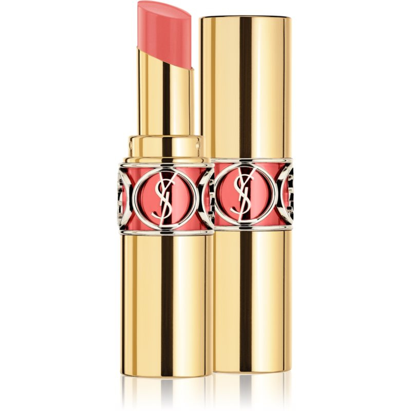 Yves Saint Laurent Rouge Volupté Shine Oil-In-Stick hydratační rtěnka odstín 15 Corail Intuitive / Corail Spontini 3.2 g