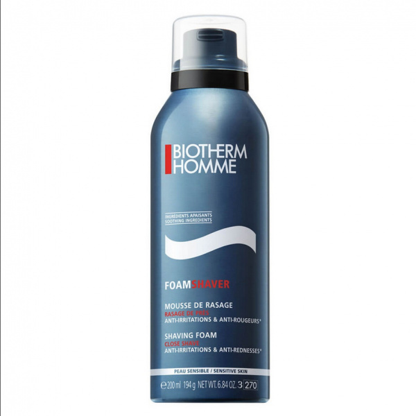 Biotherm Homme Basics Line Shaving Foam pěna na holení pro citlivou pleť 200 ml