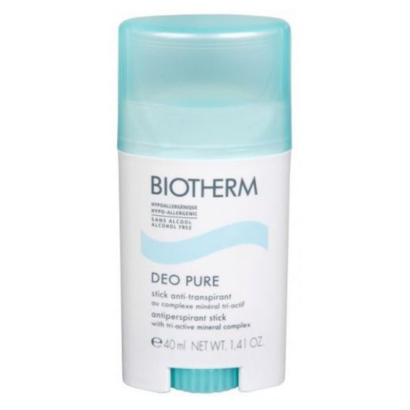 Biotherm Deo Pure Stick Anti-transpirant tuhý antiperspirant pro citlivou pokožku 40 ml