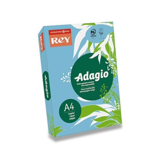 Barevný papír Rey Adagio tmavě modrý Rey