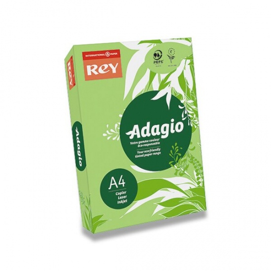 Barevný papír Rey Adagio tmavě zelený Rey