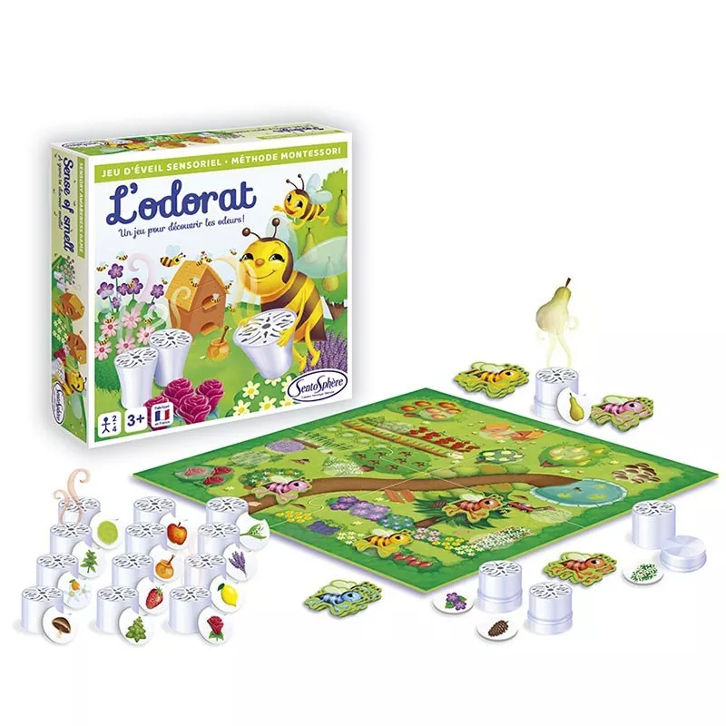 Smyslová hra - Čich Montessori