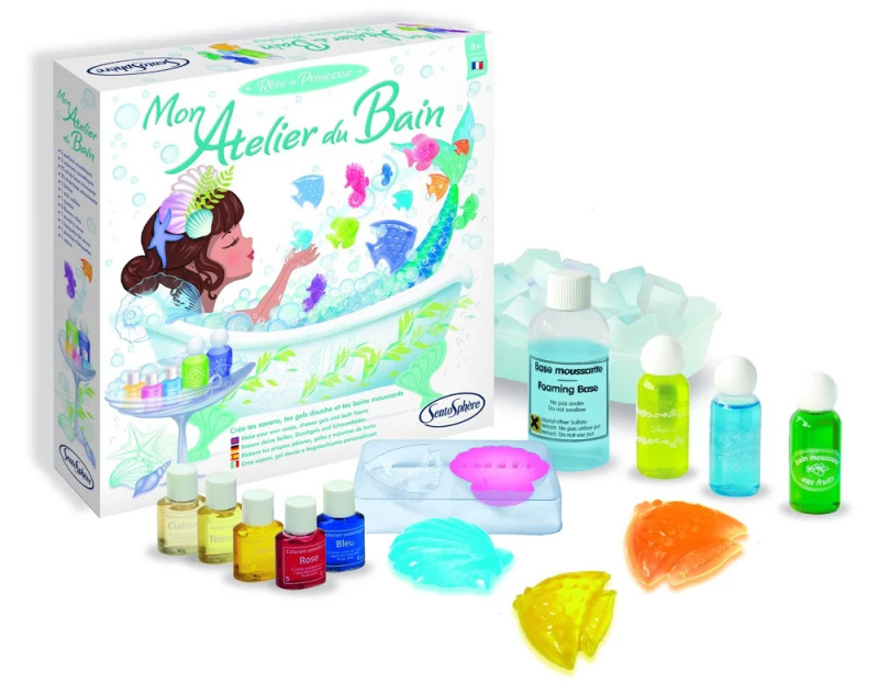 Výroba mýdla a pěny do koupele Montessori