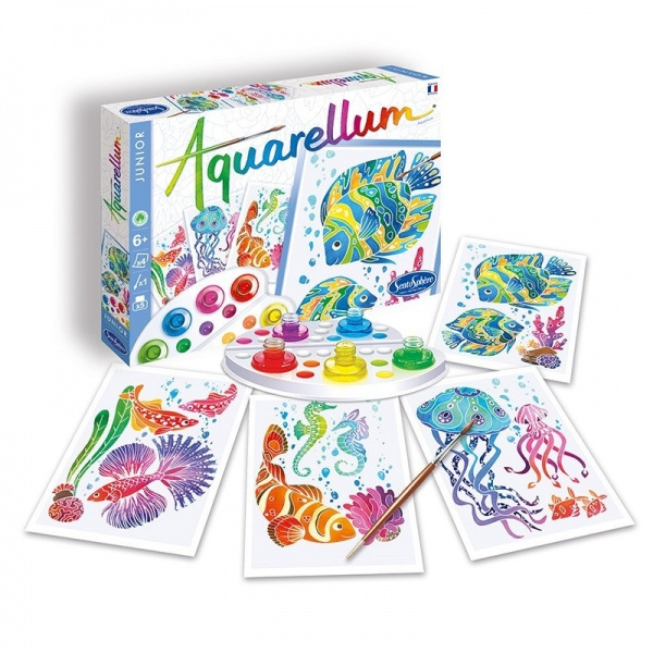 Akvarely junior - Akvárium Montessori