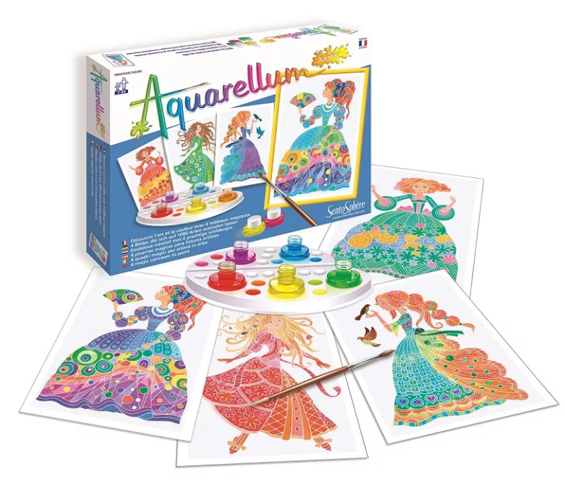 Akvarely junior - Princezny Montessori