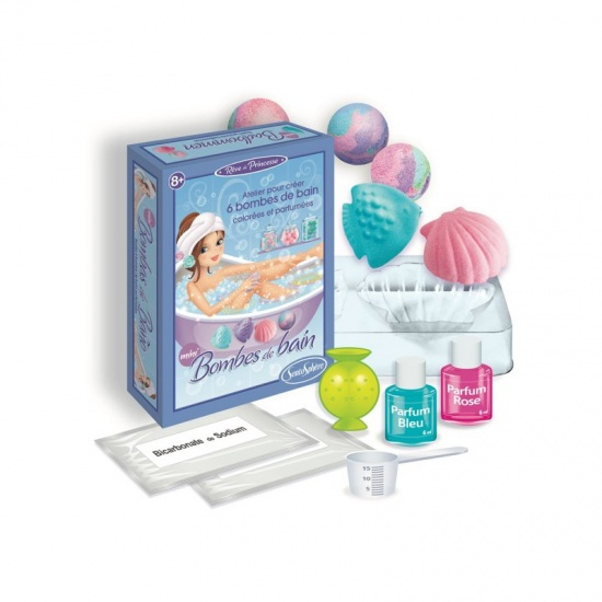 Výroba mini koupelové bomby Montessori