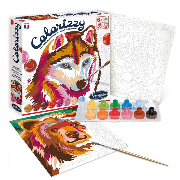 COLORIZZY - Zvířata lesa Montessori
