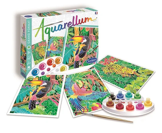 Akvarely - Amazonie Montessori