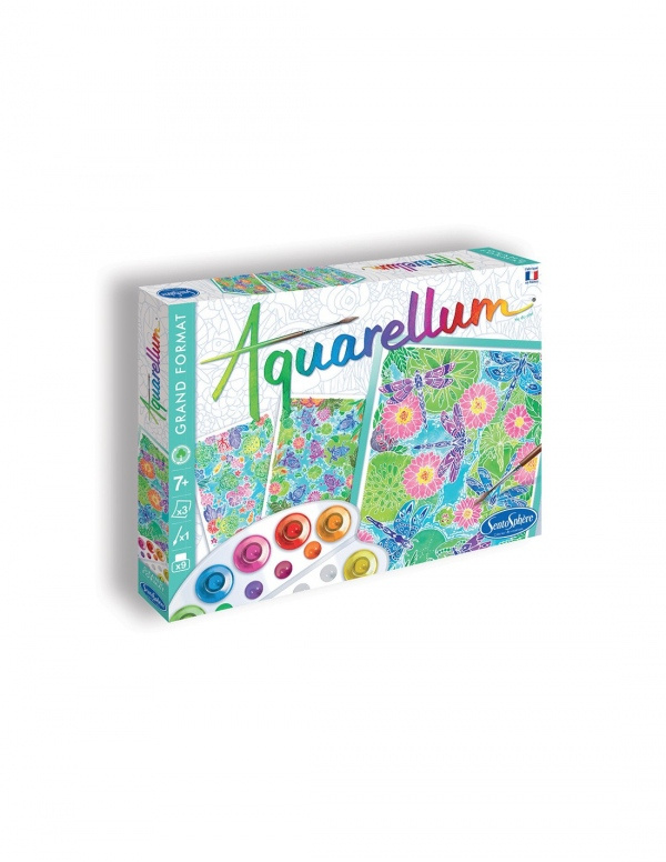 Akvarely - Vodní hladina Montessori