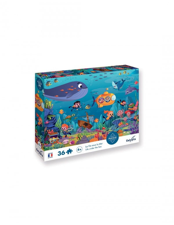 Sentosphere Puzzle - Život pod mořem Montessori