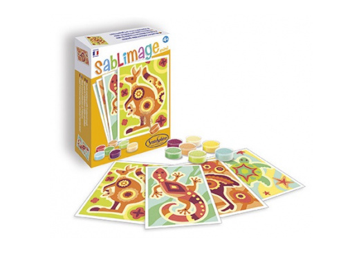 Sablimage mini: Pískové obrázky - Zvířata Austrálie Montessori