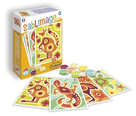 Sablimage mini: Pískové obrázky - Zvířata Austrálie Montessori