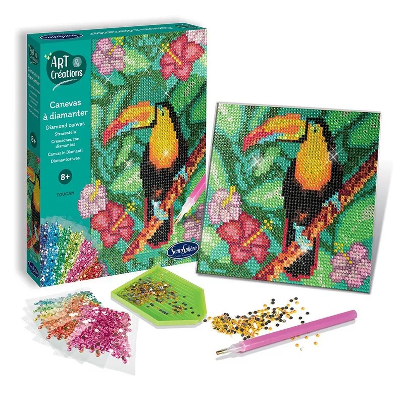 Diamantové plátno - Tukan Montessori