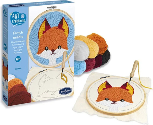 Sentosphere Vyšívání jehlou - liška Montessori