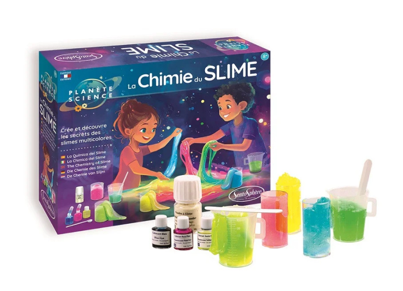 Sentosphere Slime - výroba slizu Montessori
