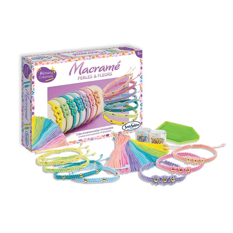 Sentosphere Výroba náramků - Macramé Montessori