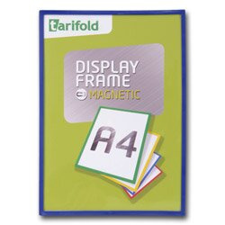 Tarifold Display Frame - magnetický prezentační rámeček - A4, 1 ks, modrý