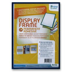Tarifold  Display Frame - samolepicí prezentační rámeček - A4, 1 ks, modrý