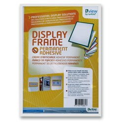 Tarifold Display Frame - samolepicí prezentační rámeček - A4, 1 ks, bílý