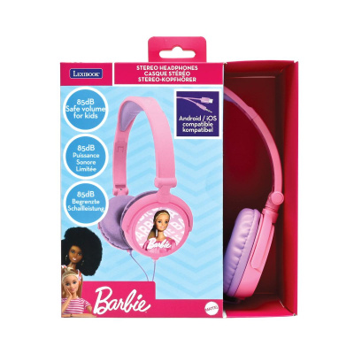 Lexibook Skládací sluchátka Barbie